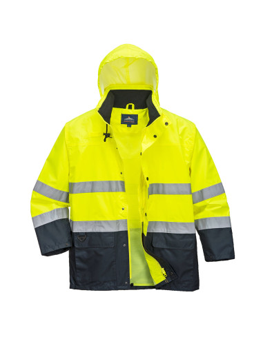Dwukolorowa kurtka ostrzegawcza Portwest Lite Traffic S166 | ToSafe