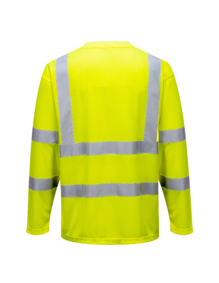 T-shirt ostrzegawczy z długim rękawem Portwest Hi-Vis S178 | ToSafe