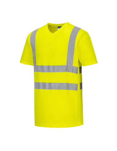 T-shirt ostrzegawczy Portwest S179 Żółty