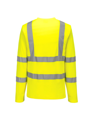 T-shirt ostrzegawczy z długim rękawem Cotton Comfort Portwest S278 | ToSafe