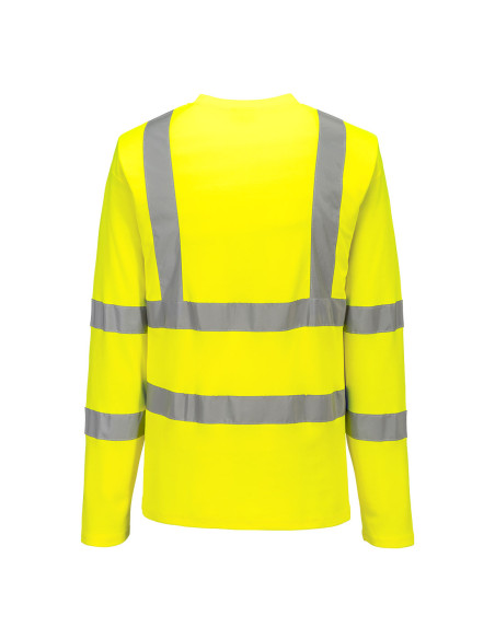 T-shirt ostrzegawczy z długim rękawem Cotton Comfort Portwest S278 | ToSafe