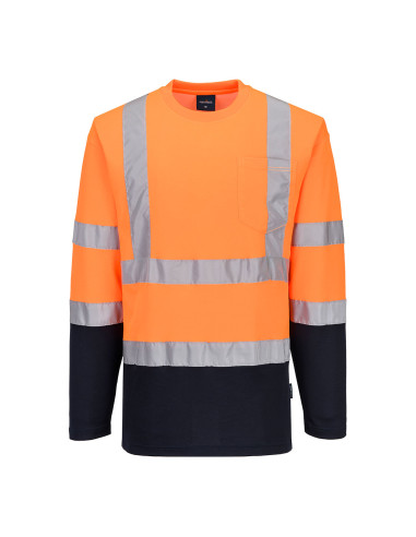 Koszulka Portwest S280 Pomarańczowy/Granatowy