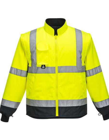 Kontrastowa kurtka ostrzegawcza 7 w 1 Traffic Portwest S426 | ToSafe