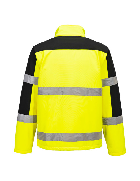 Dwukolorowy softshell ostrzegawczy 3-warstwowy Portwest S429 | ToSafe