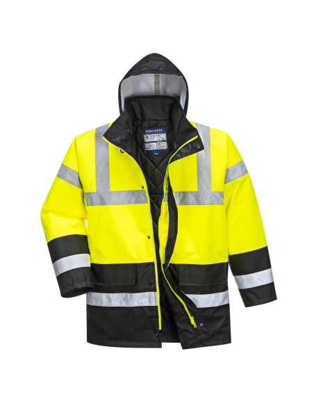 Dwukolorowa kurtka ostrzegawcza Traffic Portwest S466 | ToSafe