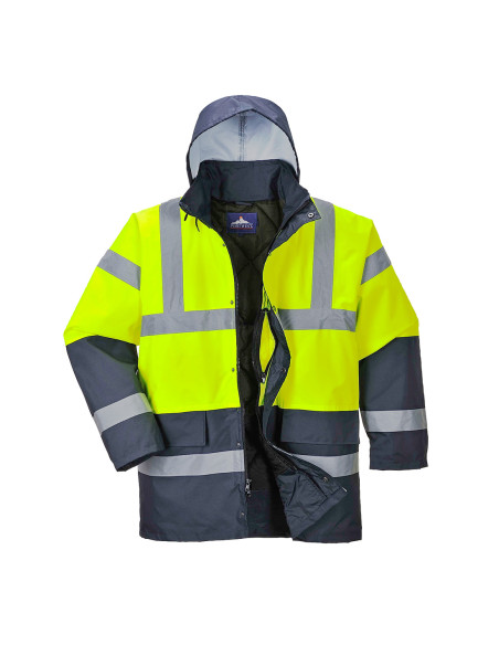 Dwukolorowa kurtka ostrzegawcza Traffic Portwest S466 | ToSafe