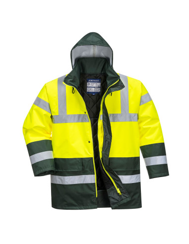 Dwukolorowa kurtka ostrzegawcza Traffic Portwest S466 | ToSafe