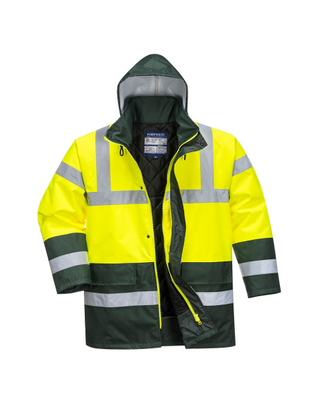 Dwukolorowa kurtka ostrzegawcza Traffic Portwest S466 | ToSafe