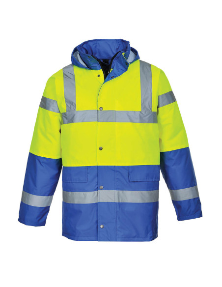 Dwukolorowa kurtka ostrzegawcza Traffic Portwest S466 | ToSafe