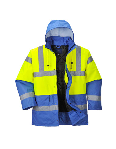 Dwukolorowa kurtka ostrzegawcza Traffic Portwest S466 | ToSafe