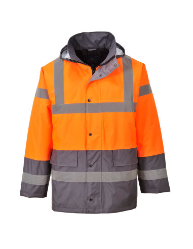 Dwukolorowa kurtka ostrzegawcza Traffic Portwest S467 | ToSafe
