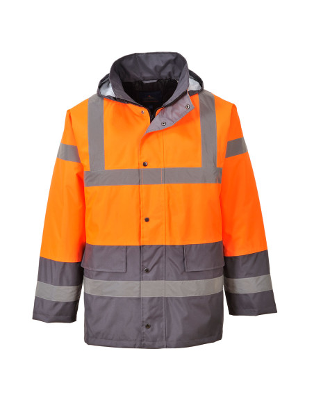 Dwukolorowa kurtka ostrzegawcza Traffic Portwest S467 | ToSafe
