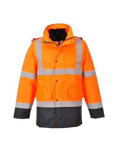 Dwukolorowa kurtka ostrzegawcza 4 w 1 Portwest Traffic S471 | ToSafe