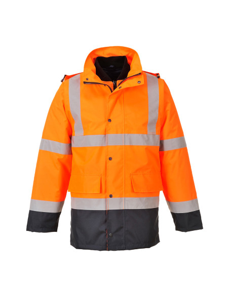 Dwukolorowa kurtka ostrzegawcza 4 w 1 Portwest Traffic S471 | ToSafe