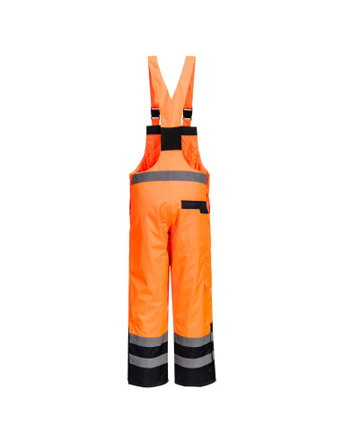 Ogrodniczki ostrzegawcze ocieplane Portwest S489 zimowe 300D | ToSafe