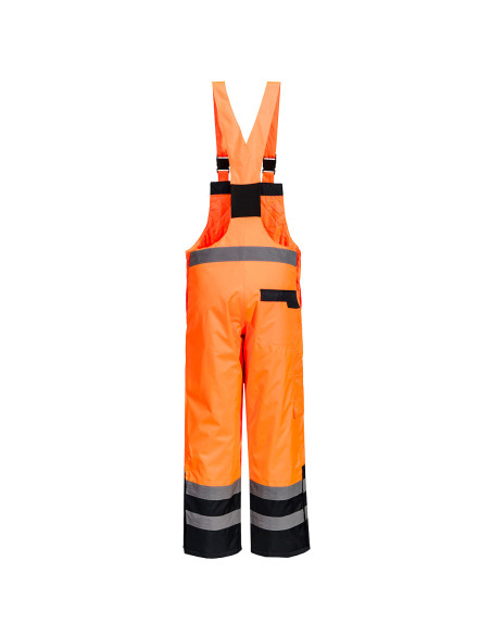 Ogrodniczki ostrzegawcze ocieplane Portwest S489 zimowe 300D | ToSafe