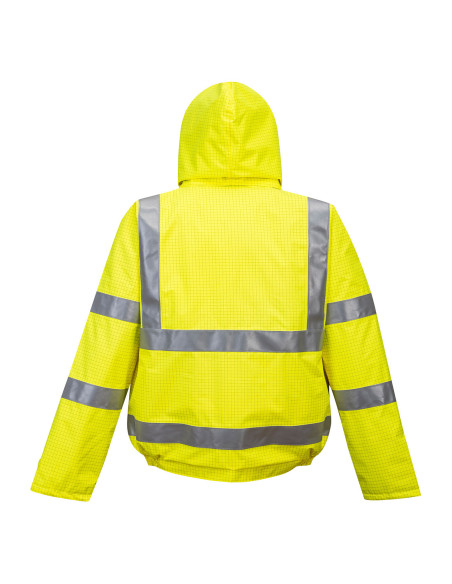 Kurtka trudnopalna ostrzegawcza Portwest S773 Bizflame Rain | ToSafe