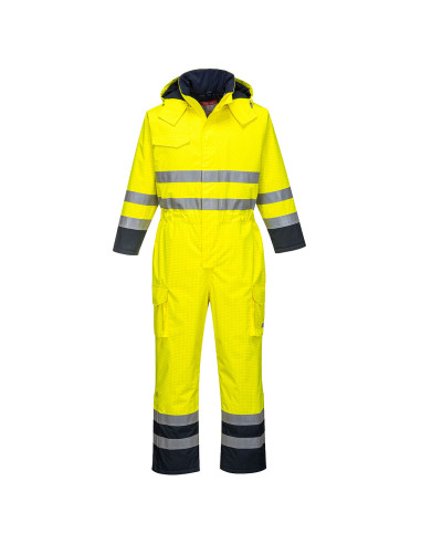Kombinezon trudnopalny Portwest S775 Żółty/Granatowy