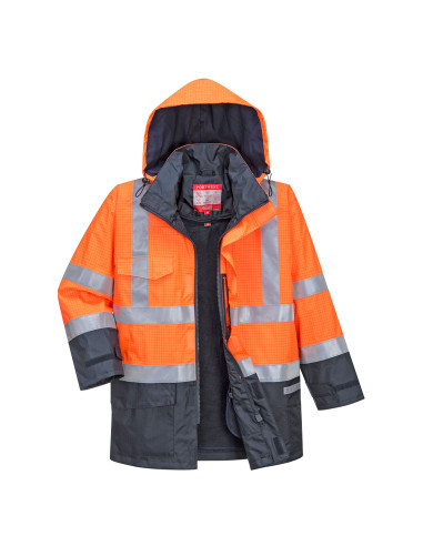 Kurtka trudnopalna ostrzegawcza Portwest S779 Bizflame Rain Multi | ToSafe