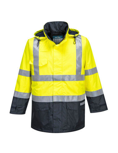 Kurtka trudnopalna ostrzegawcza Portwest S779 Bizflame Rain Multi | ToSafe