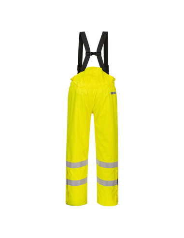 Spodnie trudnopalne ostrzegawcze ocieplane Portwest S781 Bizflame Rain | ToSafe
