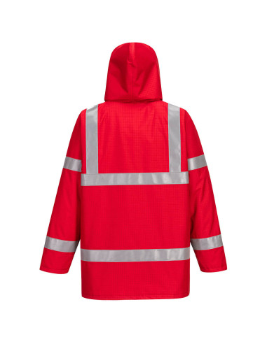 Portwest Bizflame Rain kurtka trudnopalna antystatyczna wodoodporna ocieplana S785 | ToSafe
