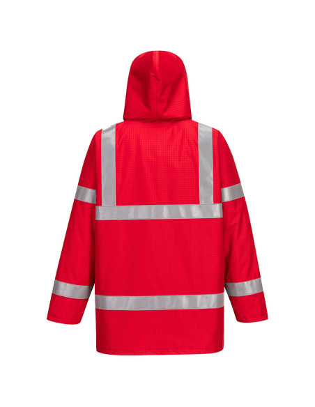 Portwest Bizflame Rain kurtka trudnopalna antystatyczna wodoodporna ocieplana S785 | ToSafe