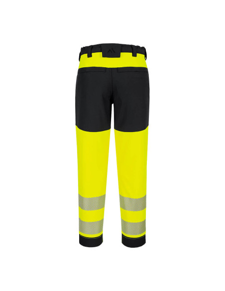Portwest PW3 damskie spodnie ostrzegawcze elastyczne HiVisTex Pro T141 | ToSafe