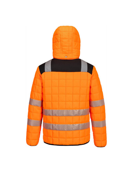 Portwest PW3 kurtka ostrzegawcza ocieplana Baffle HiVis T165 | ToSafe