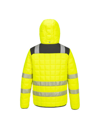 Portwest PW3 kurtka ostrzegawcza ocieplana Baffle HiVis T165 | ToSafe