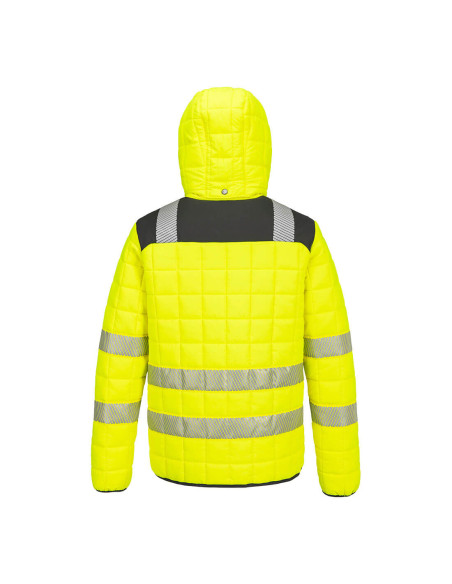 Portwest PW3 kurtka ostrzegawcza ocieplana Baffle HiVis T165 | ToSafe