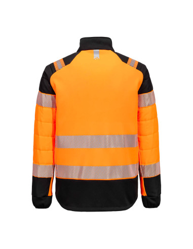 Portwest PW3 kurtka ostrzegawcza hybrydowa Baffle HiVis T170 | ToSafe