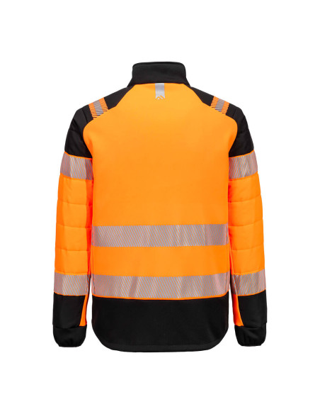 Portwest PW3 kurtka ostrzegawcza hybrydowa Baffle HiVis T170 | ToSafe