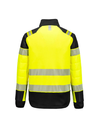 Portwest PW3 kurtka ostrzegawcza hybrydowa Baffle HiVis T170 | ToSafe