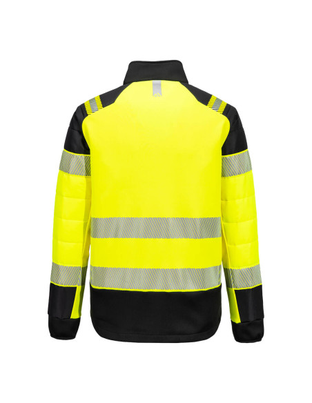 Portwest PW3 kurtka ostrzegawcza hybrydowa Baffle HiVis T170 | ToSafe