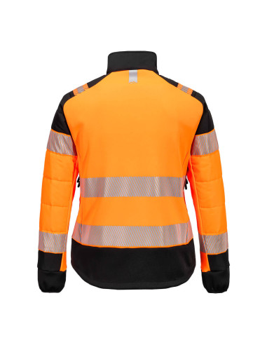 Portwest PW3 damska kurtka ostrzegawcza hybrydowa Baffle HiVis T171 | ToSafe