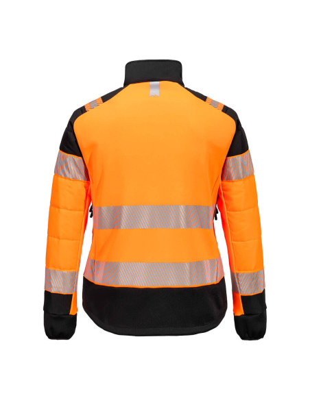 Portwest PW3 damska kurtka ostrzegawcza hybrydowa Baffle HiVis T171 | ToSafe