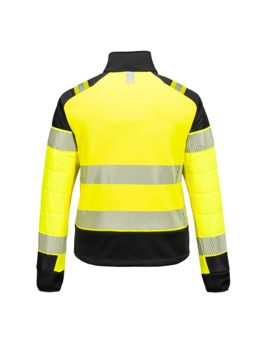Portwest PW3 damska kurtka ostrzegawcza hybrydowa Baffle HiVis T171 | ToSafe