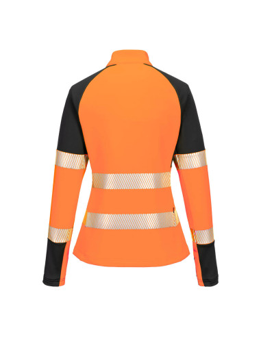 Portwest PW3 damska bluza ostrzegawcza 1/4 zip elastyczna T173 | ToSafe