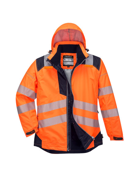 Portwest PW3 kurtka ostrzegawcza zimowa 300D Oxford EN342 T400 | ToSafe