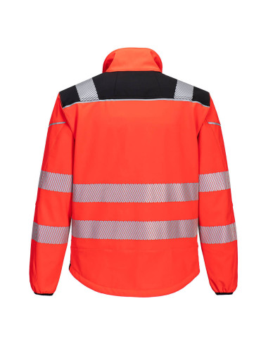 Portwest PW3 softshell ostrzegawczy 3-warstwowy HiVisTex Pro T402 | ToSafe