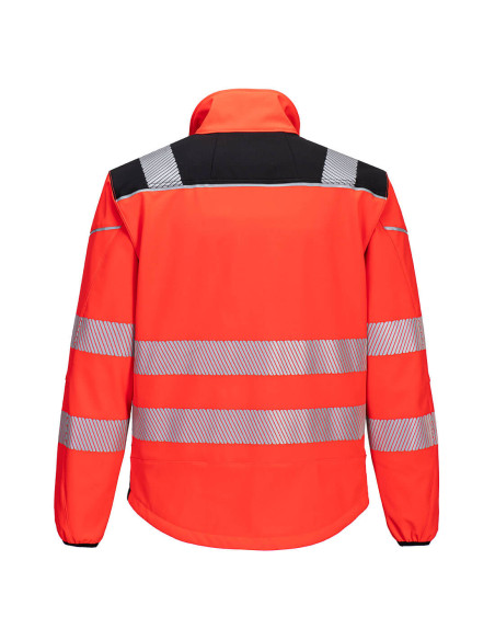 Portwest PW3 softshell ostrzegawczy 3-warstwowy HiVisTex Pro T402 | ToSafe