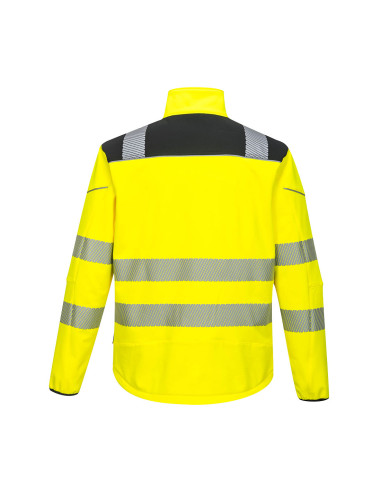Portwest PW3 softshell ostrzegawczy 3-warstwowy HiVisTex Pro T402 | ToSafe
