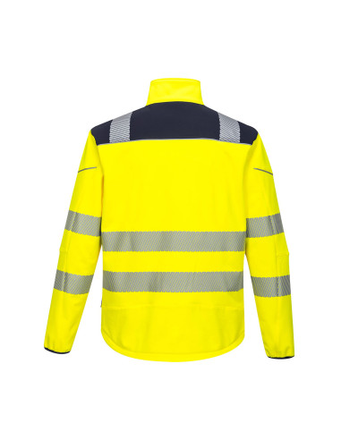Portwest PW3 softshell ostrzegawczy 3-warstwowy HiVisTex Pro T402 | ToSafe