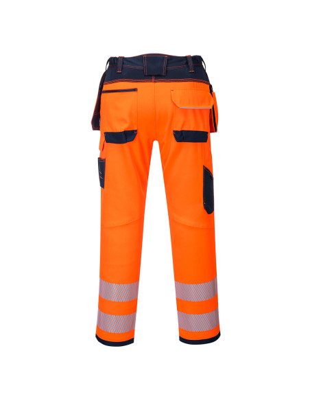 Portwest PW3 spodnie ostrzegawcze z kieszeniami kaburowymi HiVisTex Pro T501 | ToSafe