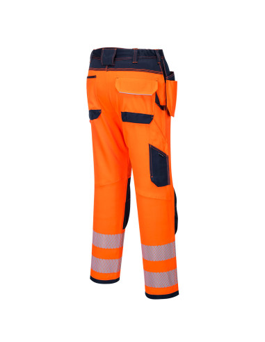 Portwest PW3 spodnie ostrzegawcze z kieszeniami kaburowymi HiVisTex Pro T501 | ToSafe