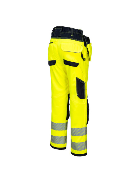 Portwest PW3 spodnie ostrzegawcze z kieszeniami kaburowymi HiVisTex Pro T501 | ToSafe