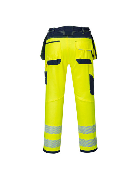 Portwest PW3 spodnie ostrzegawcze z kieszeniami kaburowymi HiVisTex Pro T501 | ToSafe