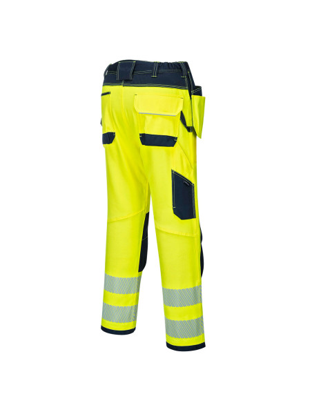Portwest PW3 spodnie ostrzegawcze z kieszeniami kaburowymi HiVisTex Pro T501 | ToSafe