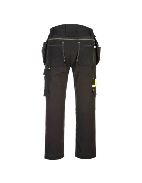 Portwest WX3 Eco Stretch spodnie robocze z kaburami z recyklingu T706 | ToSafe